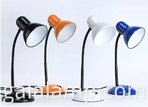 Iron Metal LED, mesa de protección para los ojos, plegado, lámpara de escritorio